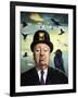 Alfred Hitchcock-Leah Saulnier-Framed Giclee Print