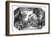 Alfred in the Danish Camp-null-Framed Art Print