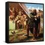 Alfred in the Danish Camp-null-Framed Stretched Canvas