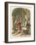 Alfred in the Neatherd's Cottage-James William Edmund Doyle-Framed Giclee Print