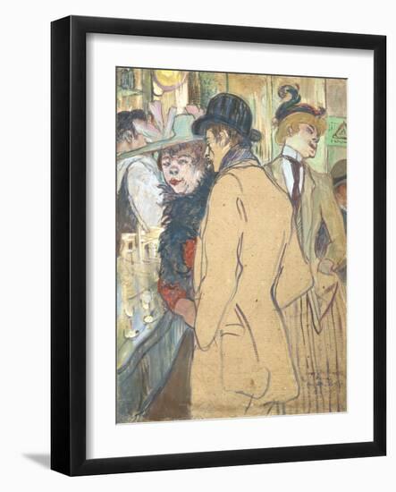 Alfred la Guigne, 1894-Henri de Toulouse-Lautrec-Framed Giclee Print