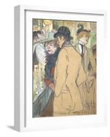 Alfred la Guigne, 1894-Henri de Toulouse-Lautrec-Framed Giclee Print