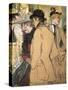 Alfred La Guigne-Henri de Toulouse-Lautrec-Stretched Canvas