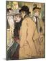 Alfred La Guigne-Henri de Toulouse-Lautrec-Mounted Art Print
