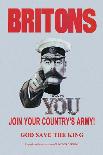 Britons: Join Your Country's Army-Alfred Leete-Framed Art Print