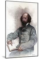 Alfred Lord Tennyson (1809-189), English Poet, 1884-Amedee Forestier-Mounted Giclee Print