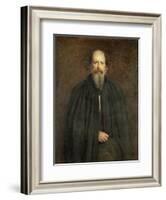 Alfred, Lord Tennyson (1809-92) 1881-John Everett Millais-Framed Giclee Print