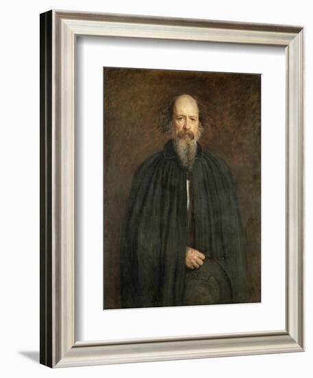 Alfred, Lord Tennyson (1809-92) 1881-John Everett Millais-Framed Giclee Print