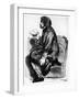 Alfred, Lord Tennyson, British Poet, 1855-Dante Gabriel Rossetti-Framed Giclee Print