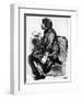 Alfred, Lord Tennyson, British Poet, 1855-Dante Gabriel Rossetti-Framed Giclee Print