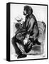 Alfred, Lord Tennyson, British Poet, 1855-Dante Gabriel Rossetti-Framed Stretched Canvas