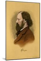 Alfred, Lord Tennyson, English Poet Laureate-Science Source-Mounted Giclee Print