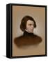 Alfred, Lord Tennyson, English Poet Laureate-Science Source-Framed Stretched Canvas