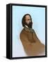 Alfred, Lord Tennyson, English Poet Laureate-Science Source-Framed Stretched Canvas