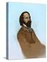 Alfred, Lord Tennyson, English Poet Laureate-Science Source-Stretched Canvas