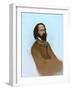 Alfred, Lord Tennyson, English Poet Laureate-Science Source-Framed Giclee Print