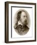 Alfred, Lord Tennyson, English Poet-M Arnault-Framed Giclee Print