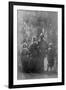 Alfred, Lord Tennyson with His Wife Emily and Two Sons, Hallam and Lionel, C.1862-Oscar Gustav Rejlander-Framed Giclee Print