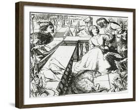 Alfred Lord Tennyson --John Everett Millais-Framed Giclee Print