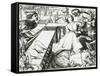 Alfred Lord Tennyson --John Everett Millais-Framed Stretched Canvas