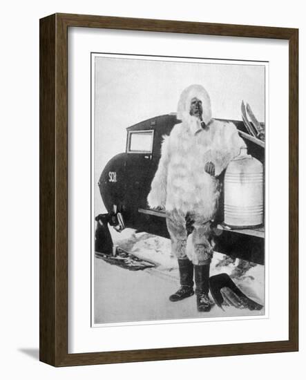 Alfred Lothar Wegener German Geophysicist and Meteorologist-null-Framed Art Print