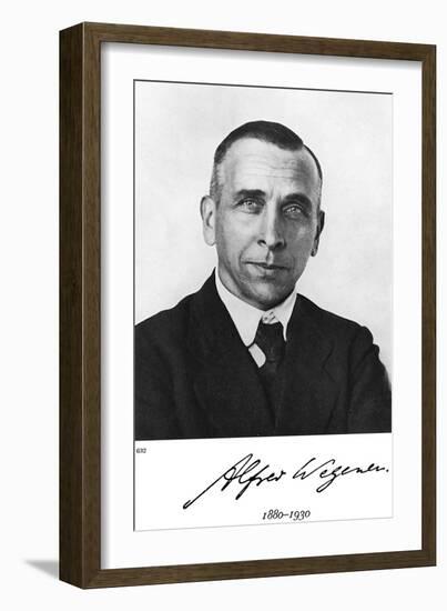 Alfred Lothar Wegener, German Geophysicist and Meteorologist-null-Framed Giclee Print