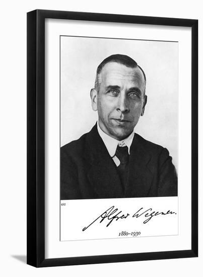 Alfred Lothar Wegener, German Geophysicist and Meteorologist-null-Framed Giclee Print