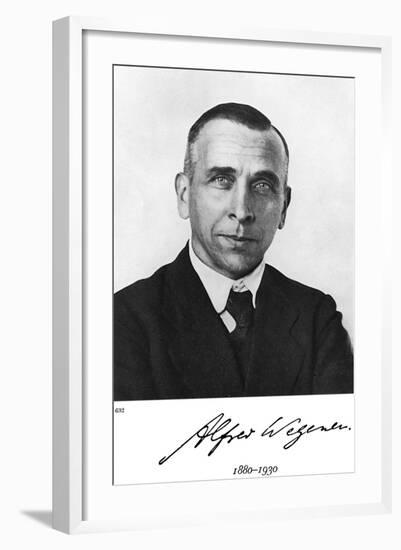 Alfred Lothar Wegener, German Geophysicist and Meteorologist-null-Framed Giclee Print