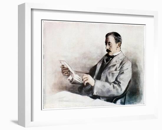 Alfred Milner, 1st Viscount Milner, British Statesman, Early 20th Century-Mortimer L Menpes-Framed Giclee Print