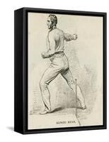 Alfred Mynn, Cricketer-null-Framed Stretched Canvas