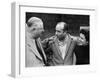 Alfred Neubauer with Juan Manuel Fangio and His Wife, C1954-C1955-null-Framed Photographic Print