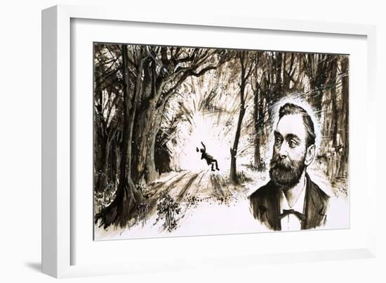 Alfred Nobel Lost His Youngest Brother in a Titanic Explosion-null-Framed Giclee Print