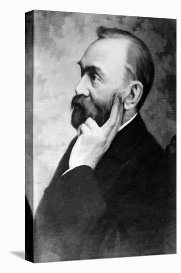 Alfred Nobel, Swedish Chemist and Inventor-Science Source-Stretched Canvas