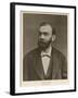 Alfred Nobel Swedish Inventor, Manufacturer and Prize-Giver Aged About 50 (Ca 1883)-null-Framed Photographic Print