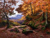 Autumn Gold-Alfred Oliver-Stretched Canvas