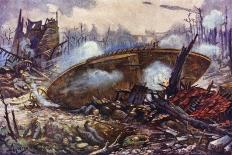 Captain Inglis's Tank-Alfred Pearse-Art Print