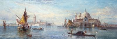 The Dogana, Venice-Alfred Pollentine-Stretched Canvas