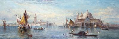 The Dogana, Venice-Alfred Pollentine-Framed Stretched Canvas