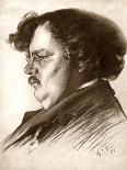 Gilbert Keith Chesterton, English Writer, 1909-Alfred Priest-Framed Giclee Print