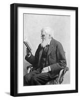 Alfred Russel Wallace, Welsh Naturalist-Science Source-Framed Giclee Print