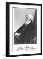 Alfred Russell Wallace, Welsh-Born British Naturalist, C1900-null-Framed Giclee Print