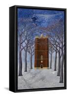 Alfred's Tower:Blue, 2005-Richard Pomeroy-Framed Stretched Canvas