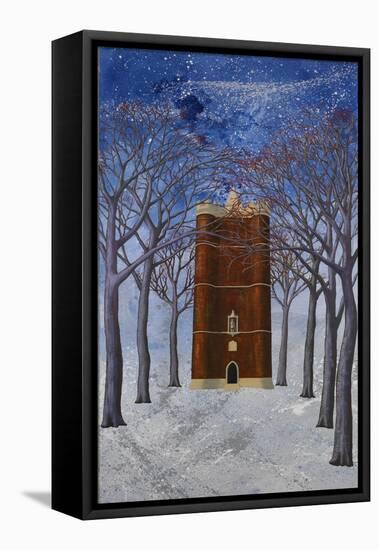 Alfred's Tower:Blue, 2005-Richard Pomeroy-Framed Stretched Canvas