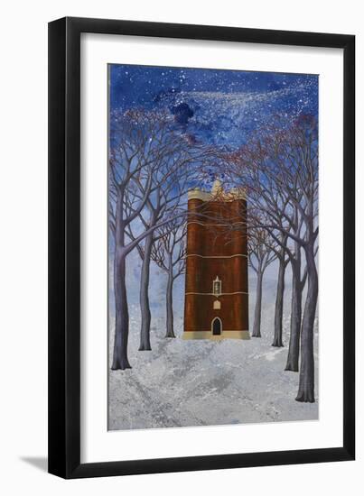 Alfred's Tower:Blue, 2005-Richard Pomeroy-Framed Giclee Print