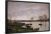 ALFRED SISLEY (1839-1899)/ THE SEINE AT ARGENTHEUIL, 1872. Location: MUSEE D'ORSAY, FRANCE-Alfred Sisley-Framed Poster