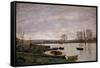 ALFRED SISLEY (1839-1899)/ THE SEINE AT ARGENTHEUIL, 1872. Location: MUSEE D'ORSAY, FRANCE-Alfred Sisley-Framed Stretched Canvas