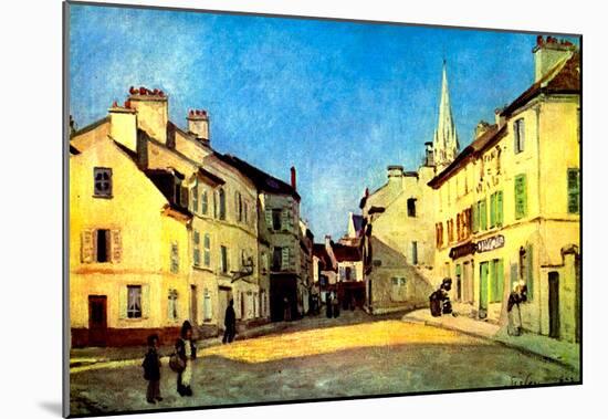 Alfred Sisley A Place in Argenteuil Art Print Poster-null-Mounted Poster