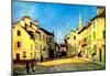 Alfred Sisley A Place in Argenteuil Art Print Poster-null-Mounted Poster