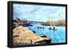 Alfred Sisley Seine at Port Marly Art Print Poster-null-Framed Poster