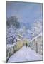 Alfred Sisley Snow in Louveciennes Art Print Poster-null-Mounted Poster